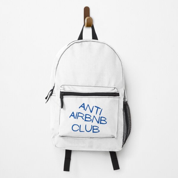 Artikelvorschau, Anti Airbnb Antiairbnb Club Nein zu Airbnb Blau entworfen und verkauft von SassyArtistry.