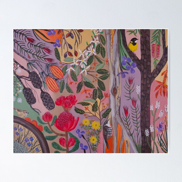 Item preview, Mutant Waratah designed and sold by debmorrisonart.