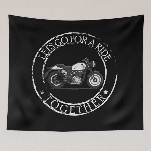 Item preview, Let's go for ride together , biker designed and sold by TheBlackCircle.