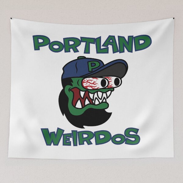 Aperçu de l'œuvre Équipe de baseball de Portland Weirdos créée et vendue par LaloSoda.