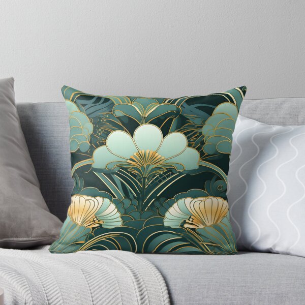 Aperçu de l'œuvre Motif Floral Art Déco créée et vendue par StephyCreative.
