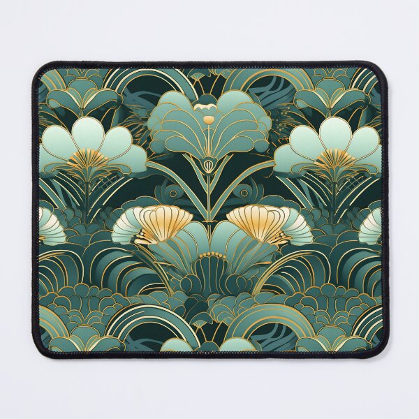 Artikelvorschau, Art-Deco-Blumenmuster entworfen und verkauft von StephyCreative.