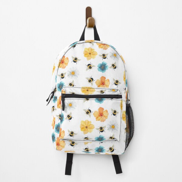 Item preview, Bees and Flowers Pattern designed and sold by Ashley Gagnon.