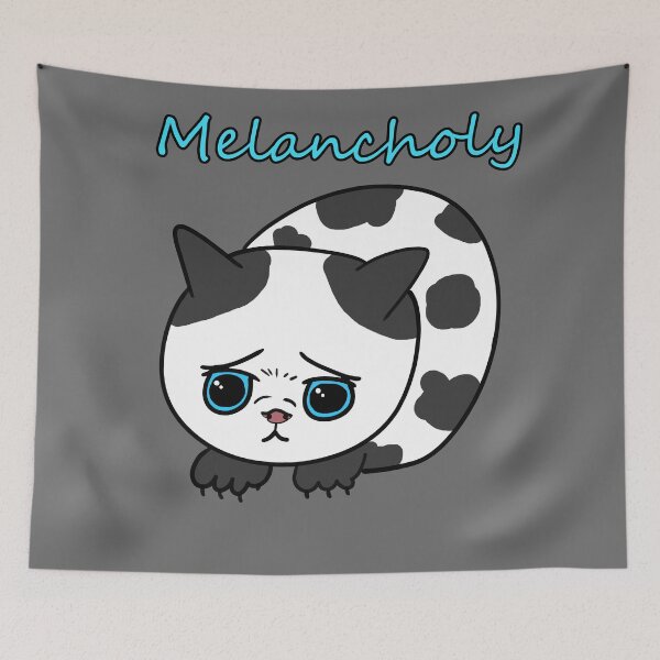 Item preview, Melancholy Cat designed and sold by LuffyTakeshi.