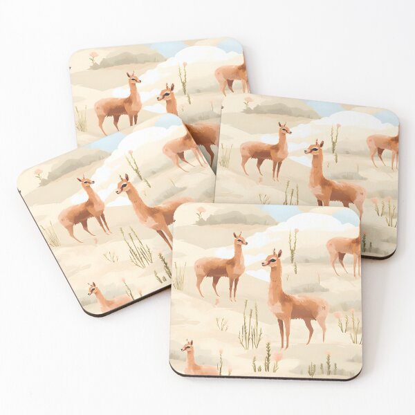 Item preview, Vicunas in high plateau designed and sold by khumpa.