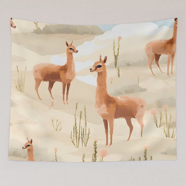 Item preview, Vicunas in high plateau designed and sold by khumpa.