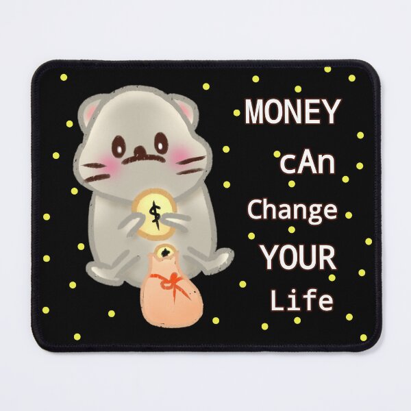 Item preview, Hamster | Hamster Lover - Money can change your life designed and sold by FennyWijayaMomo.