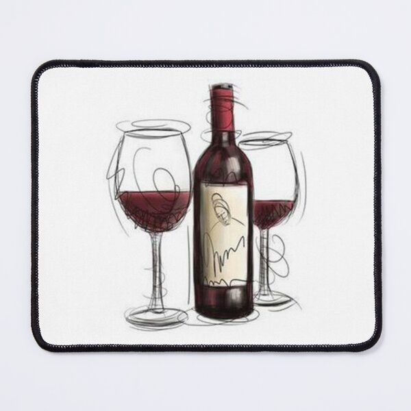 Item preview, Art Drink Wine designed and sold by daihalldaihall.