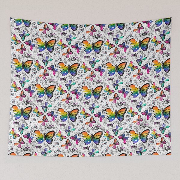Item preview, Pride Butterfly Pattern designed and sold by JessieiiiDesign.