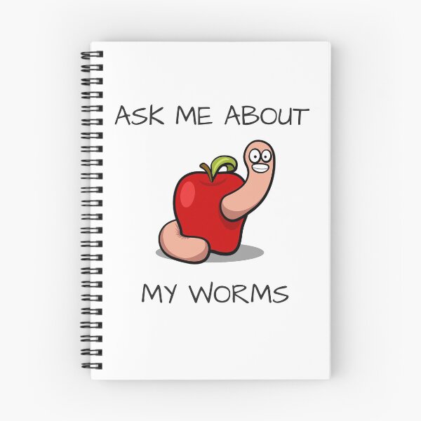 Item preview, Ask me about my worms funny designed and sold by silentmark.