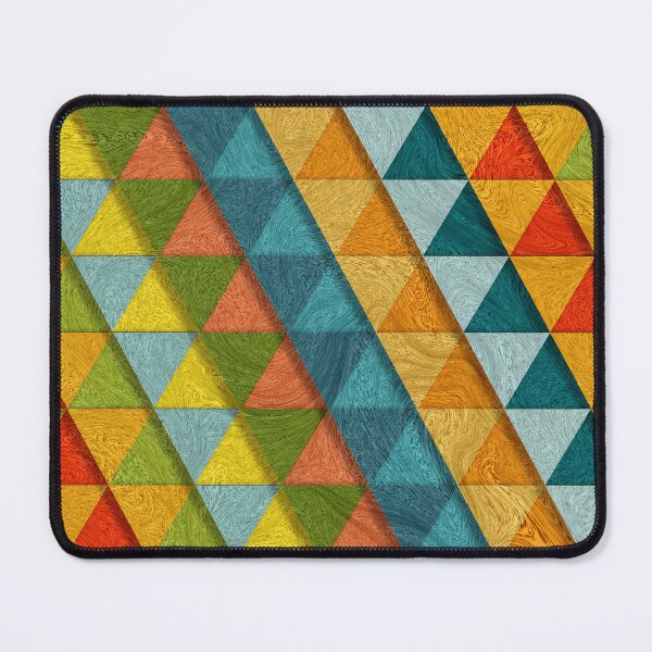 Item preview, Seamless Colored Triangle Pattern - 01 designed and sold by Studio Grafiikka.