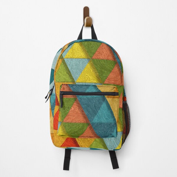 Item preview, Seamless Colored Triangle Pattern - 01 designed and sold by Studio Grafiikka.