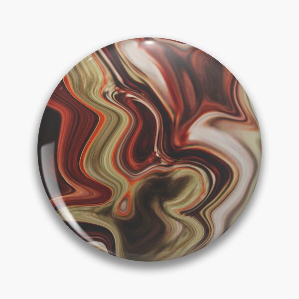 Artikelvorschau, Eryk - Contemporary Abstract - Fluid Painting - Marbling Art - Bran Red entworfen und verkauft von Studio Grafiikka.