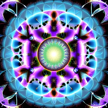 Artwork thumbnail, Azula - Psychedelic Pattern by NomadicCreative