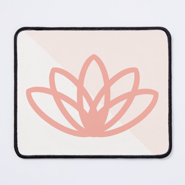 Item preview, Happy Vibes Lotus Flower (Peach) designed and sold by Design Zoomies.