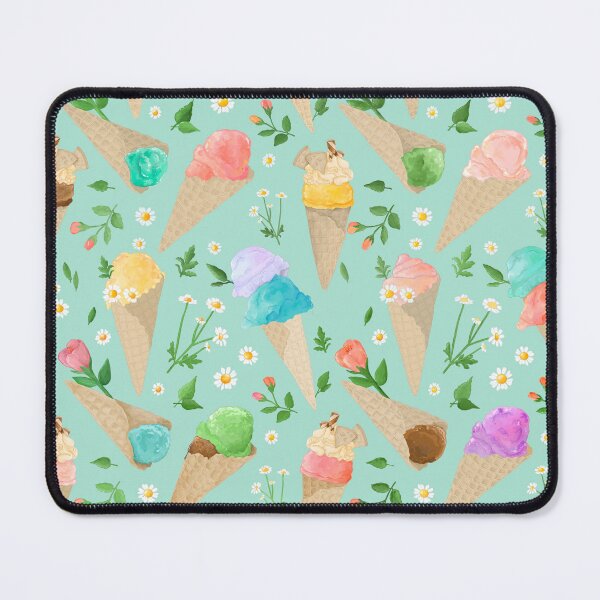 Item preview, Watercolour Icecream Cones designed and sold by OranelloDesigns.