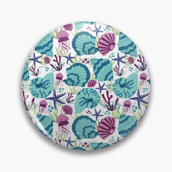 Item preview, Beautiful Seashells | Sea lovers | Under the Sea Seamless Pattern designed and sold by NellyDS17.