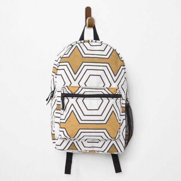 Artikelvorschau, Geometric Hexagon Pattern 01 - Off White  entworfen und verkauft von Studio Grafiikka.