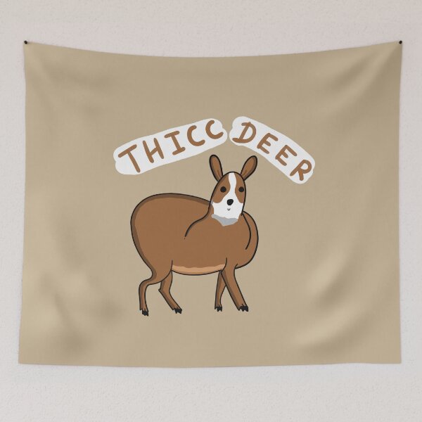Item preview, Thicc Deer designed and sold by LuffyTakeshi.
