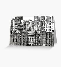 City Life Greeting Card