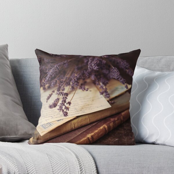 Item preview, Bodegón con libros antiguos y lavanda designed and sold by JBlaminsky.