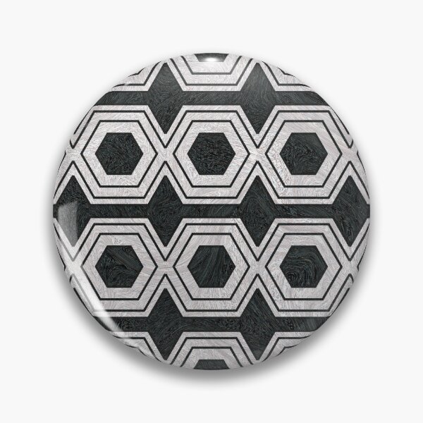 Artikelvorschau, Geometric Hexagon Pattern - Stone entworfen und verkauft von Studio Grafiikka.