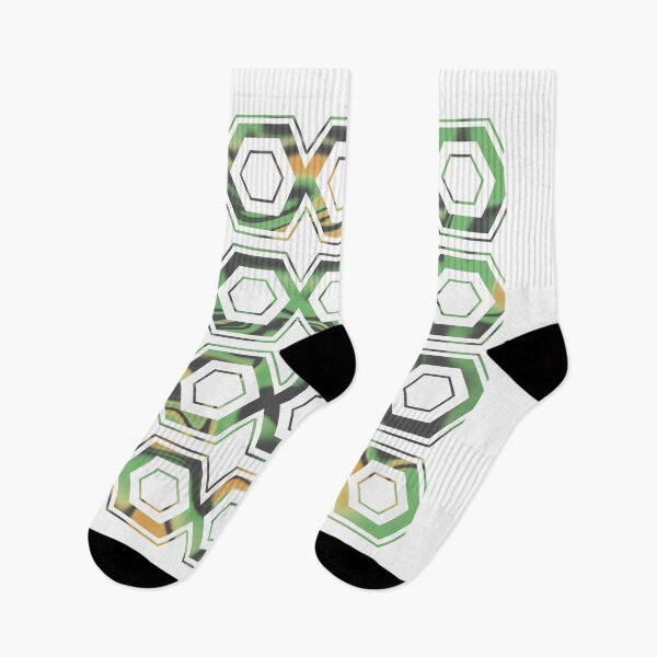 Artikelvorschau, Geometric Hexagon Pattern 02 - Off White entworfen und verkauft von Studio Grafiikka.