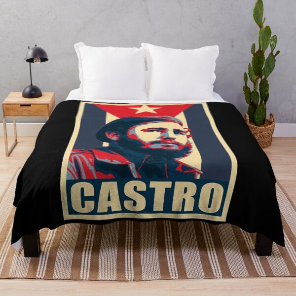 Item preview, Fidel Castro Cuba Propaganda designed and sold by ArtChicMilesBi.