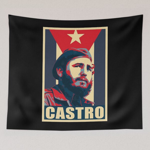 Item preview, Fidel Castro Cuba Propaganda designed and sold by ArtChicMilesBi.