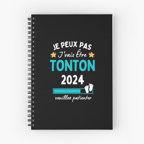 Item preview, Je peux pas Je vais être Tonton 2024 Cadeau Futur Oncle designed and sold by Niko Samuel.
