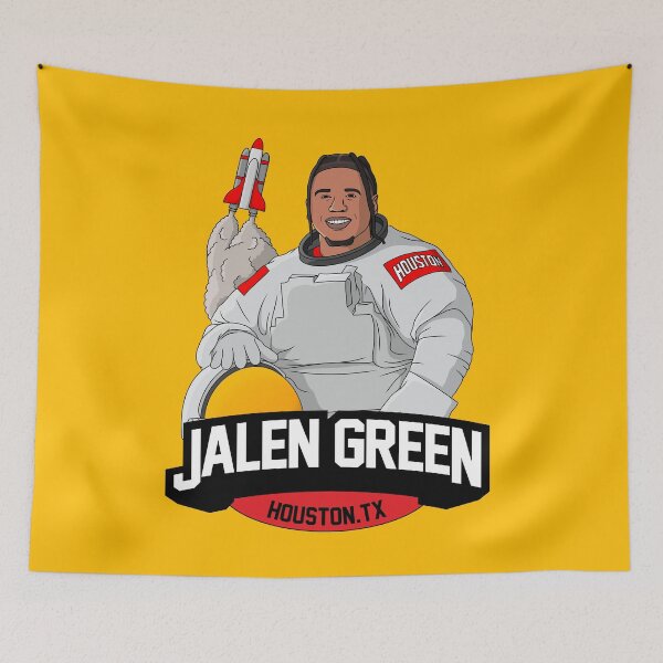 Item preview, Jalen Green - Houston Basketball Astronaut designed and sold by sportsign.
