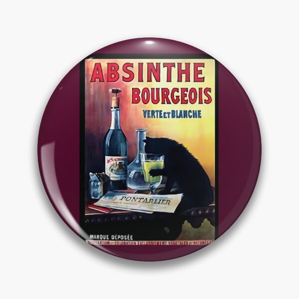 Item preview, Vintage Marque Deposee Absinthe Bourgeois Lithograph Wall Art Metal Print 	 designed and sold by ircnhugxiay69.