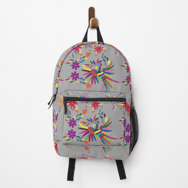 Item preview, Mexican handmade embroidery multicolor otomí tenango bird and flowers designed and sold by T-Mex.