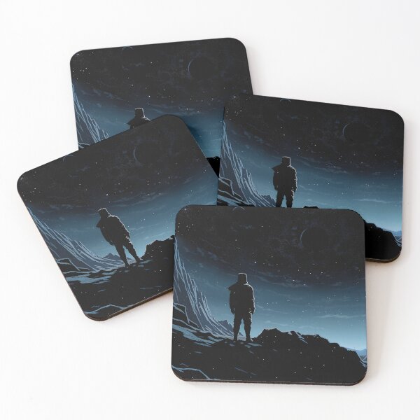 Item preview, Night Sky Over Mountains: Interstellar Comic Art designed and sold by BNCH44.