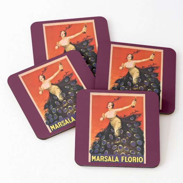 Artikelvorschau, Vintage Marsala Florio Alkoholischer Pfau Werben t entworfen und verkauft von ircnhugxiay69.