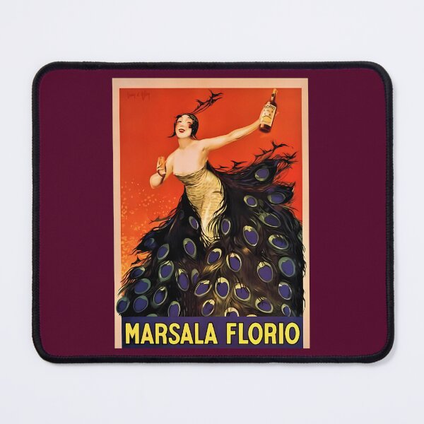 Item preview, Vintage Marsala Florio Alcoholic Peacock Advertise t designed and sold by ircnhugxiay69.