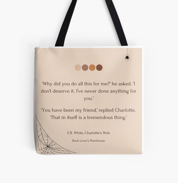 Item preview, Charlotte's Web designed and sold by Book Lover's Warehouse.