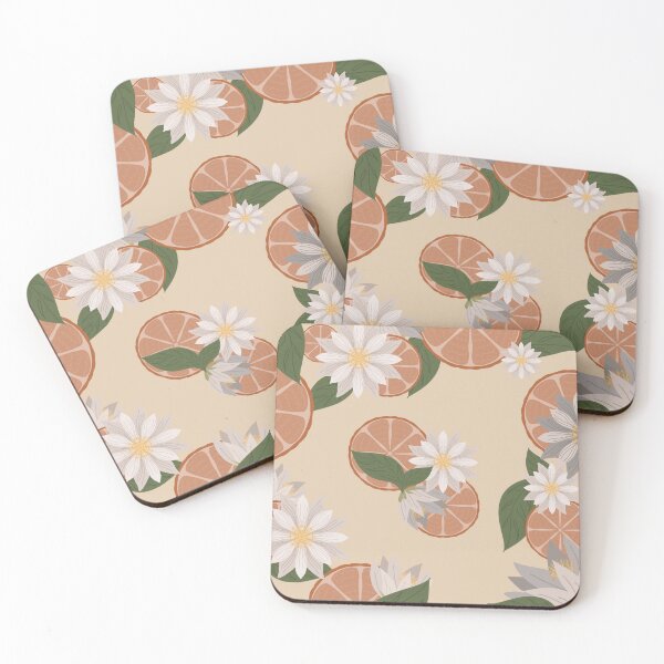 Item preview, Citrus Blossom (White)  designed and sold by FullCircles.