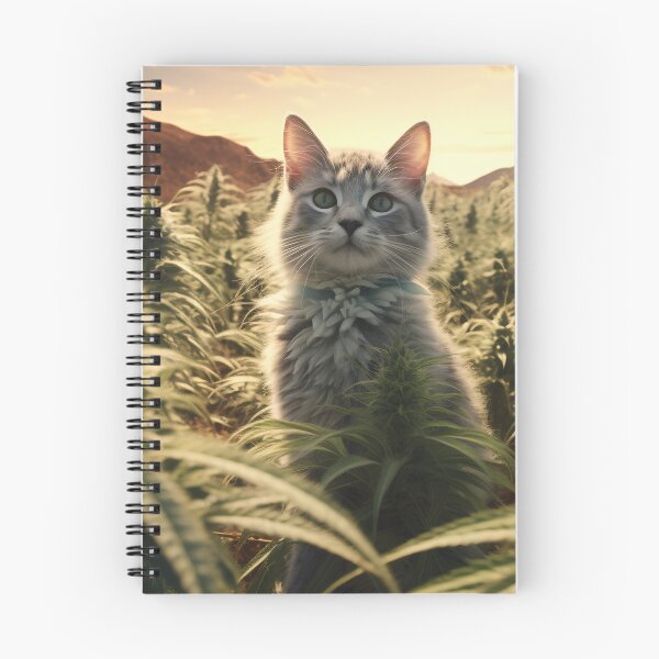Item preview, Cat In A Field of Weed designed and sold by Talevin.