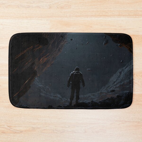 Item preview, Dark Cave Exploration: Silhouettes in Space Art designed and sold by BNCH44.