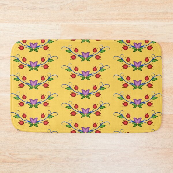 Item preview, Simplistic Floral Design on Yellow designed and sold by ojiberishdsgns.