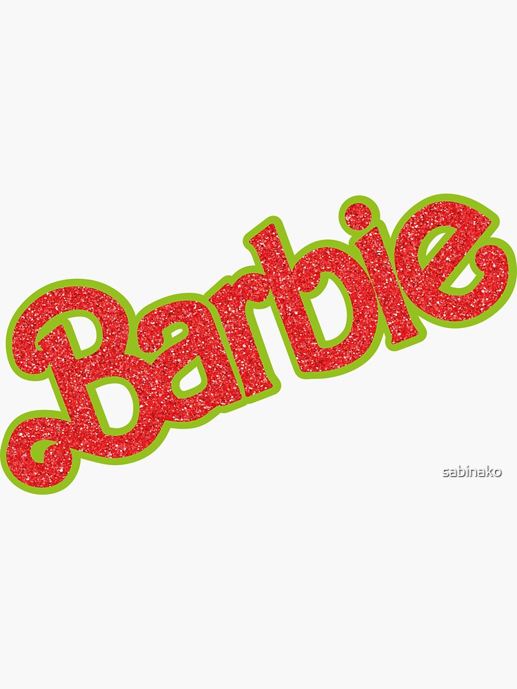 Hot Pink Barbie drink Sticker for Sale by sabinako