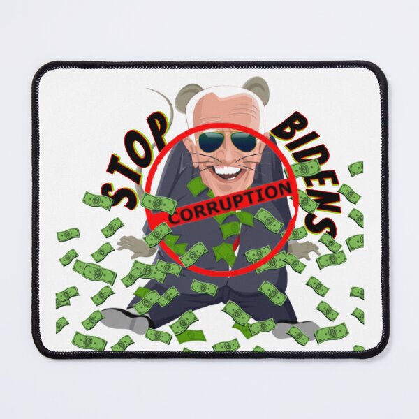 Item preview, Stop BIDENS Corruption By CBDOilPrincess  designed and sold by CBDOilPrincess.