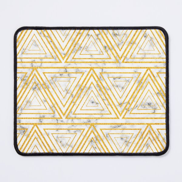 Artikelvorschau, Luxury Geometric Triangle Pattern - Off White entworfen und verkauft von Studio Grafiikka.