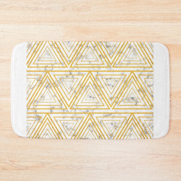 Artikelvorschau, Luxury Geometric Triangle Pattern - Off White entworfen und verkauft von Studio Grafiikka.
