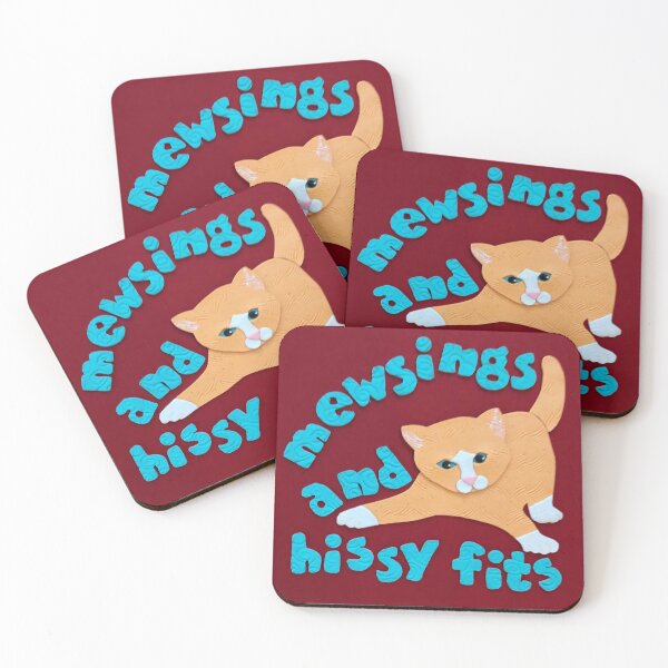 Item preview, Mewsings and Hissy Fits designed and sold by prunellaparsnip.