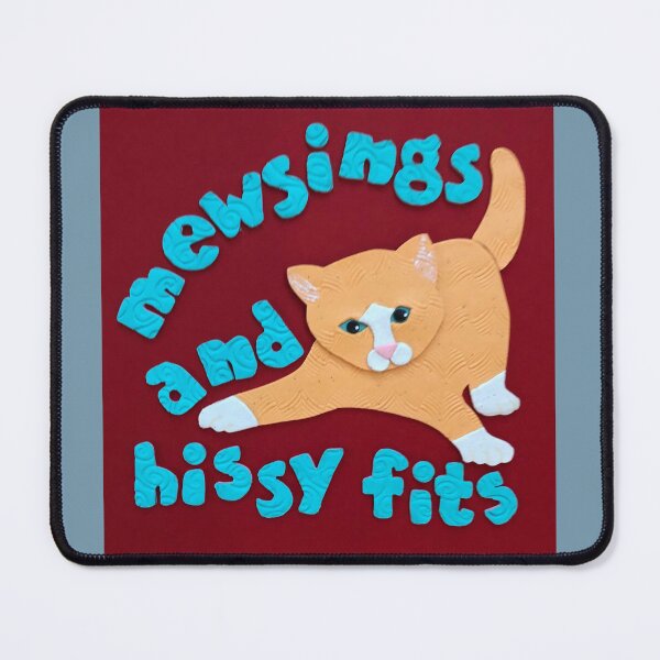 Item preview, Mewsings and Hissy Fits designed and sold by prunellaparsnip.