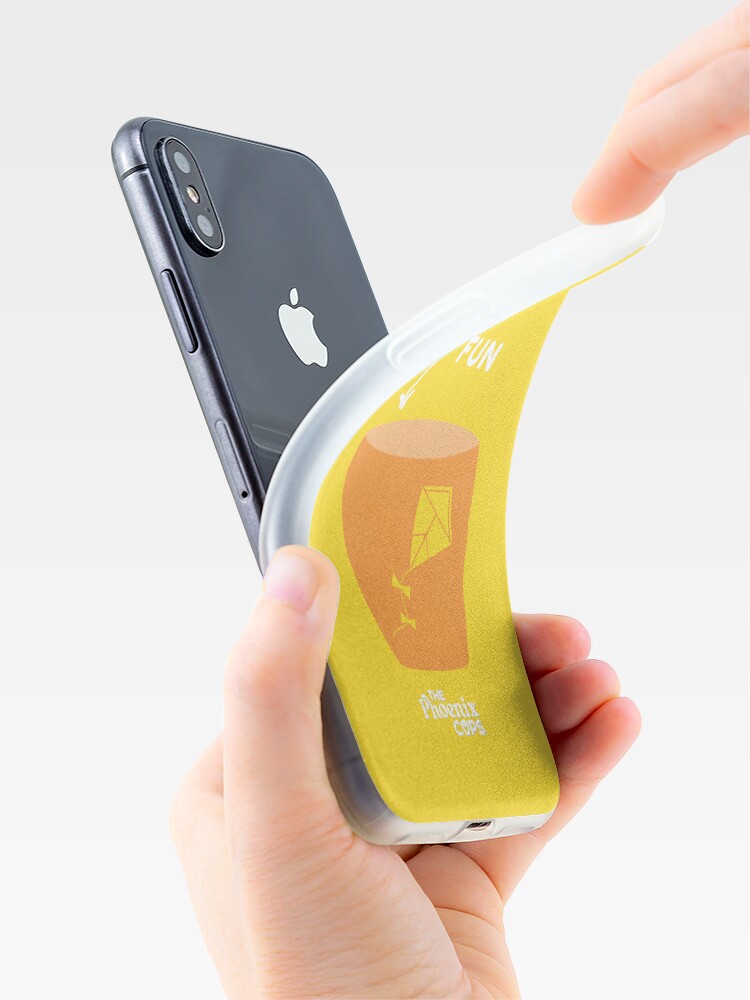 Thumbnail 4 of 5, iPhone Case, Fun Cup - white text designed and sold by PhoenixSupport.