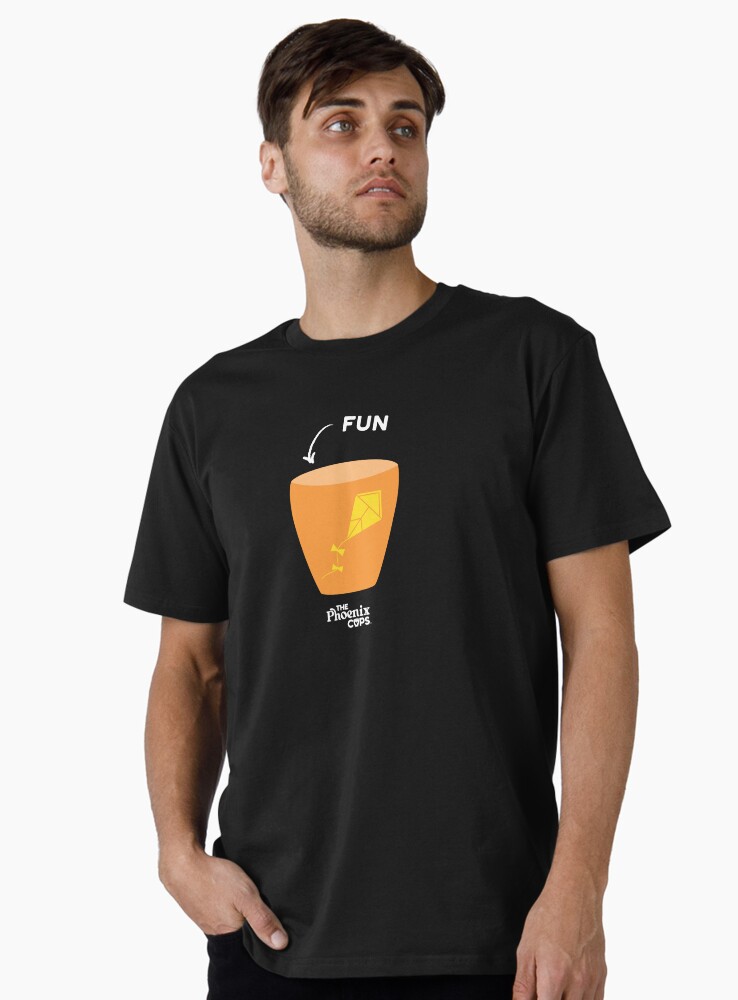 Thumbnail 1 of 4, Premium T-Shirt, Fun Cup - white text designed and sold by PhoenixSupport.