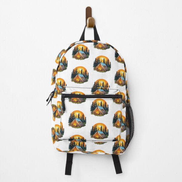 Item preview, Mountain Campfire With Tent designed and sold by BobilandStore.
